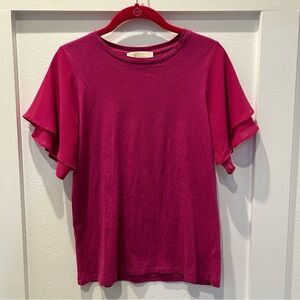 XS Michael Kors Fuchsia Blouse